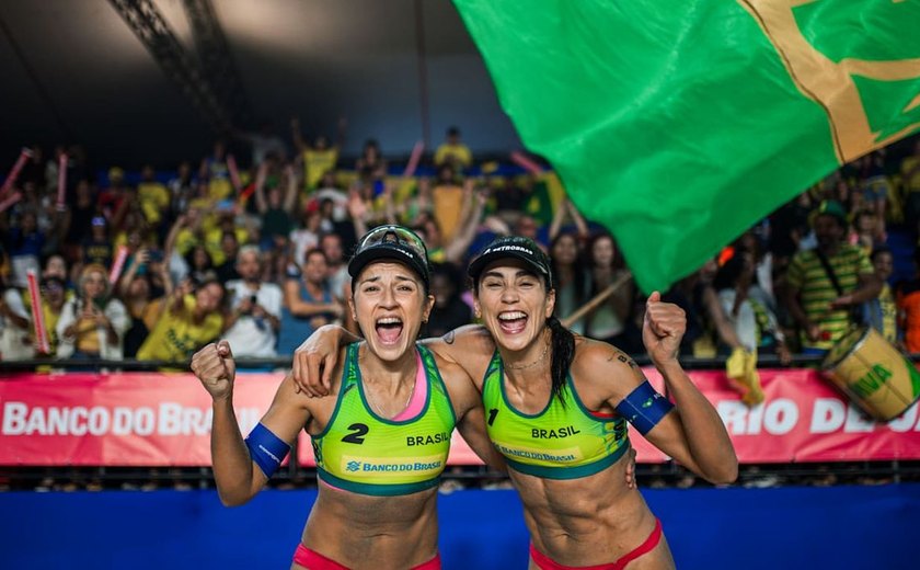 Bárbara e Carol conquistam etapa Elite 16 do Circuito Mundial