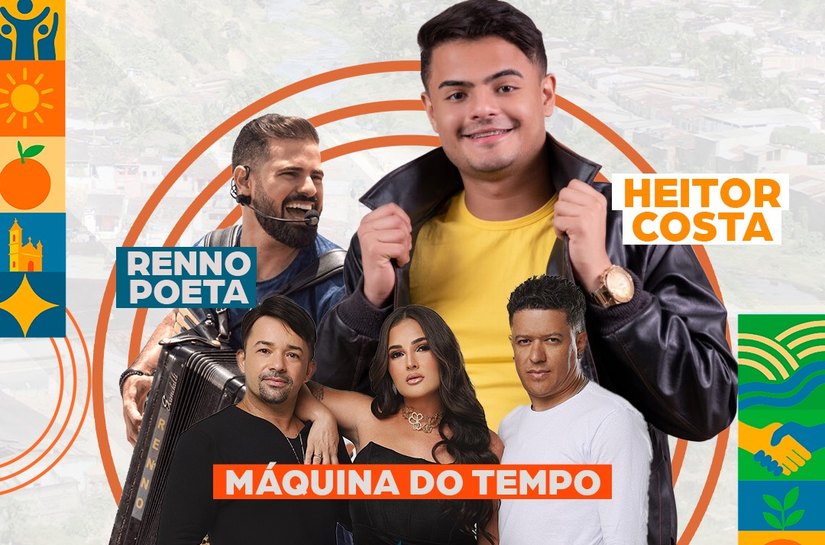 Prefeitura de Santana do Mundaú anuncia shows artísticos da festa de Emancipação Política