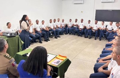 Imagem Institucional é destaque em Fórum para os futuros soldados da PMAL