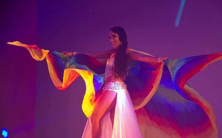 O encanto da dança do ventre no palco do Deodoro neste domingo