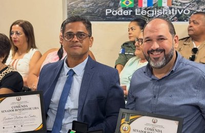 Legislativo de Satuba presta grande homenagem ao prefeito e vice de Santa Luzia do Norte