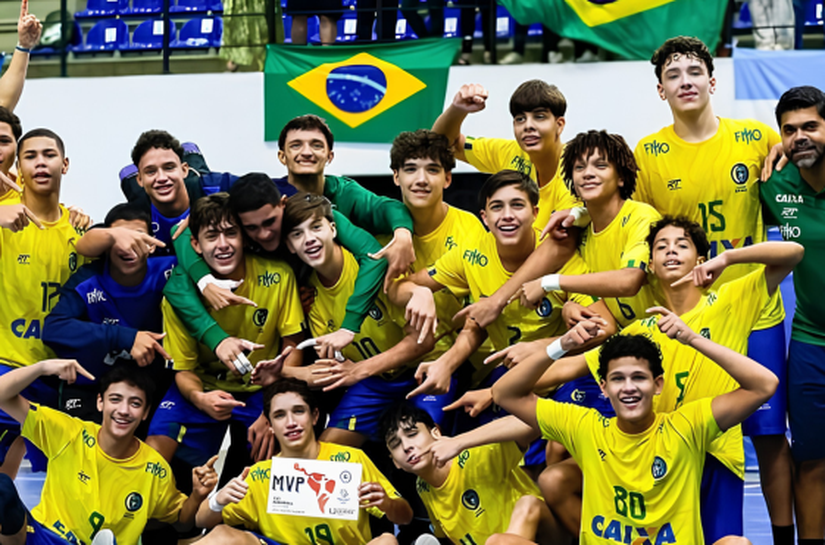 Alagoanos brilham pela Seleção no Sul-Americano de Handebol