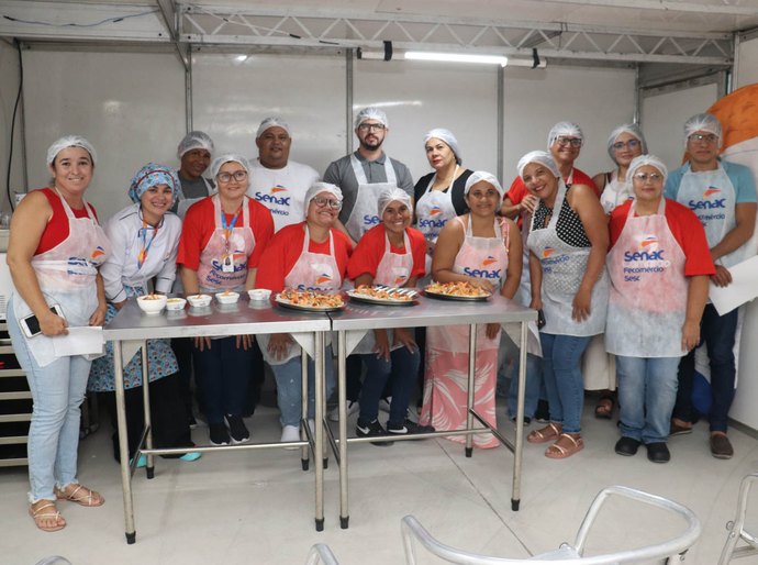 Senac Alagoas leva oficinas gratuitas para arapiraquenses durante o 3º Festival do Camarão