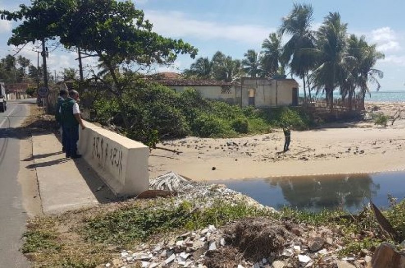 Instituto do Meio Ambiente investiga poluição do Riacho Doce, em Maceió