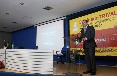 Seminário realizado pelo TRT/AL chama atenção para a prevenção de acidentes de trabalho 