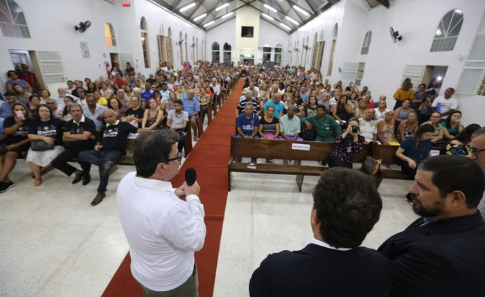 Lançamento do programa Posse Legal, na igreja Batista do Pinheiro, em fevereiro