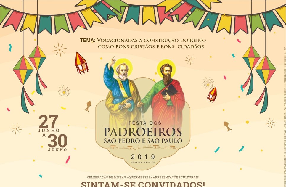SÃO PEDRO E SÃO PAULO