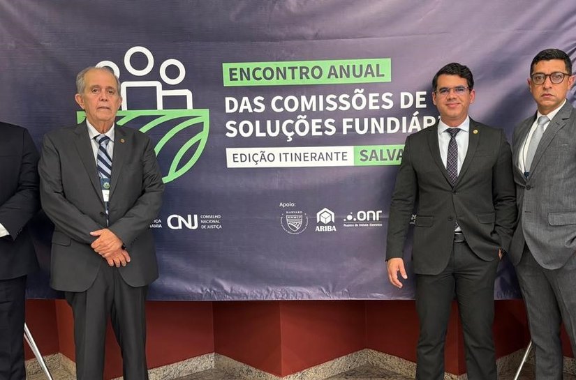 Comissão de Soluções Fundiárias do TJAL participa de encontro anual na BA