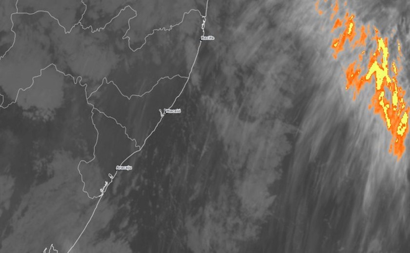 Chuvas serão registradas em quase todas as regiões de Alagoas