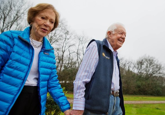 EUA: Jimmy e Rosalynn Carter comemoram o 77º aniversário de casamento