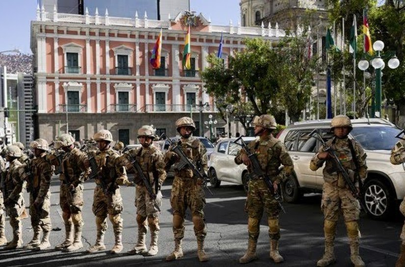 Militares tentam dar golpe de Estado na Bolívia, diz presidente