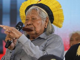 Cacique Raoni volta a ser internado em MT em estado grave