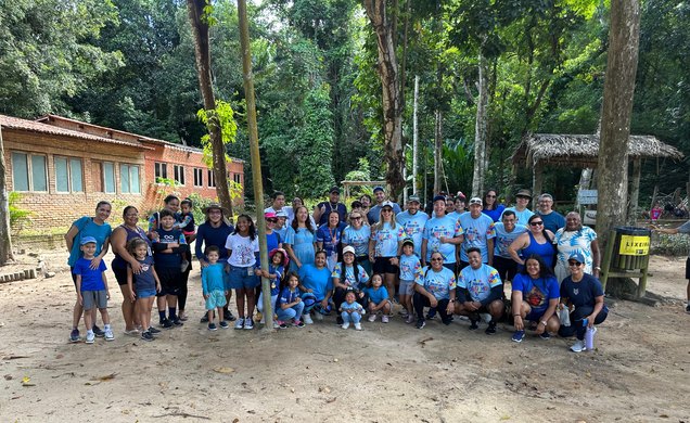 Familias de crianças atípicas participam de atividades no parque municipal 
