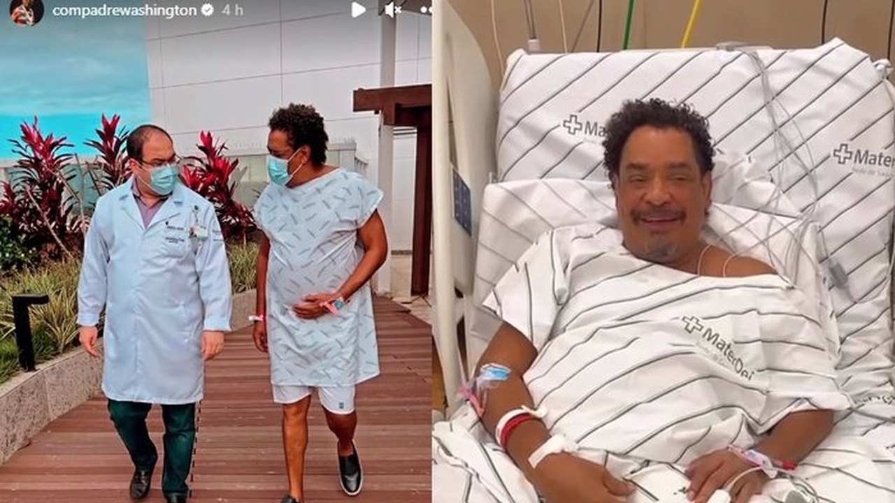 Compadre Washington sai da UTI, mas permanece internado em Salvador