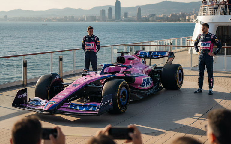 Alpine apresenta novo carro para a Fórmula 1 e mira temporada de 2026