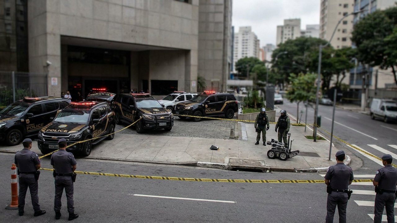 PF isola área do debate da Band em SP por suspeita de artefato explosivo