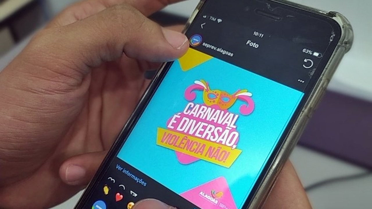 Seprev lança campanha digital para prevenir violência no carnaval