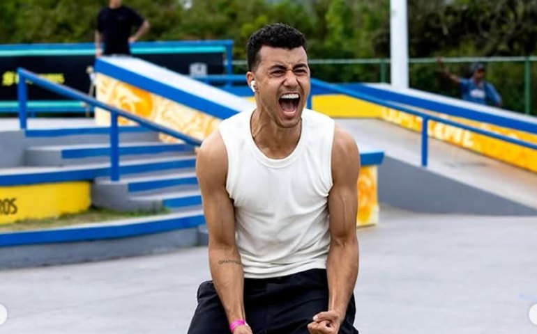 Ivan Monteiro lidera primeiro dia do skate street na etapa carioca do STU