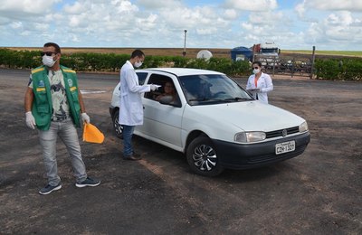 Anadia implanta barreira sanitária em todos os limites do município  