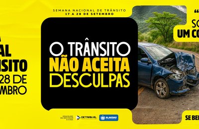 Com entrega de equipamentos, Detran AL abre a Semana Nacional do Trânsito na próxima quarta
