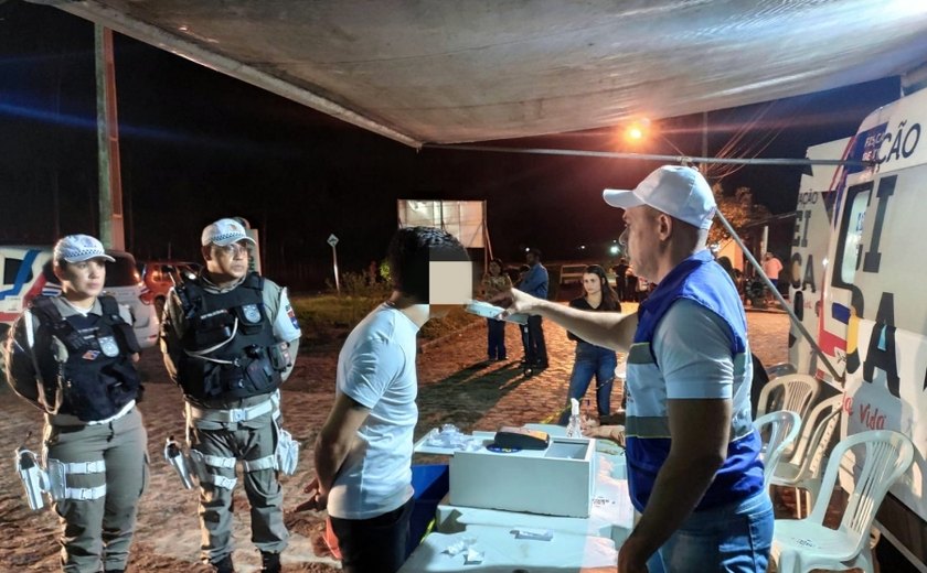 Operação Lei Seca realiza ação integrada em Quebrangulo