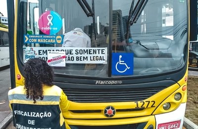 SMTT fiscaliza terminais e garagens de ônibus de Maceió