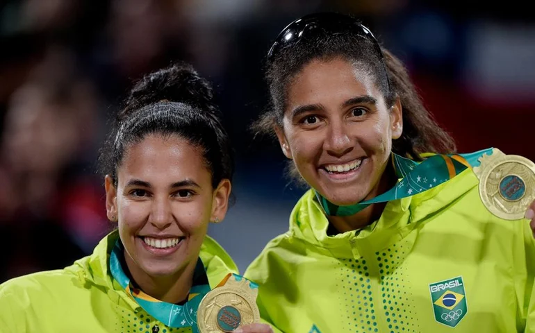 Pan: Brasil garante dobradinha dourada no vôlei de praia