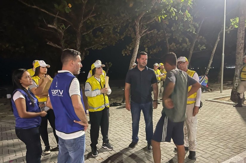 Seprev promove ação integrada com foco em segurança e acolhimento social em Maceió