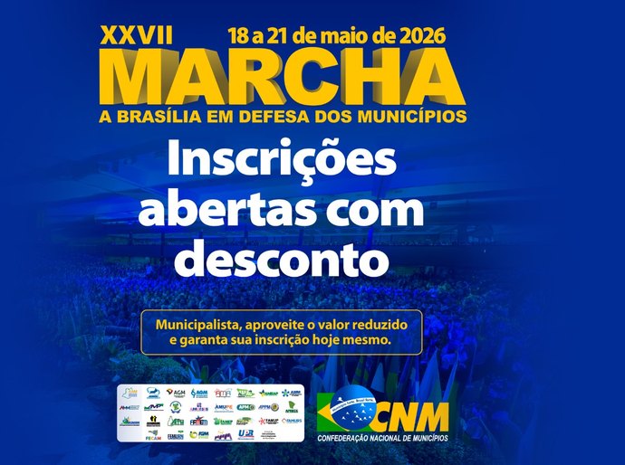 XXVII Marcha: CNM abre inscrições para o público em geral