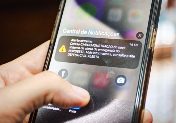 Defesa Civil ativa novo sistema de alerta emergencial em Maceió com aviso sonoro direto nos celulares