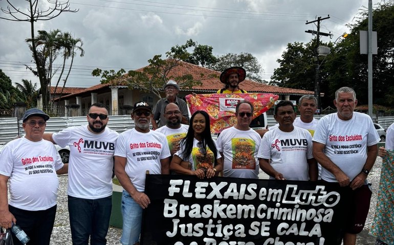 Movimento das Vítimas da Braskem realiza ato nesta sexta-feira, durante cúpula do G20 em Maceió