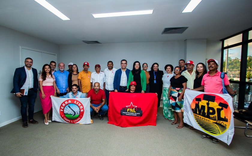 Movimentos Sociais do campo são recebidos no Palácio República dos Palmares