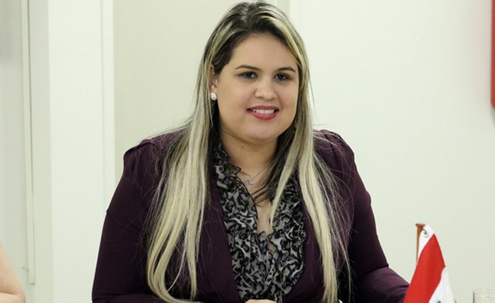A secretária de Estado de Cultura, Mellina Freitas (Crédito: Divulgação)
