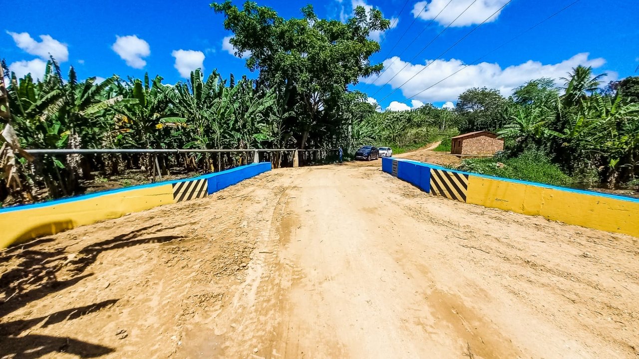 Prefeitura de Palmeira dos Índios entrega pontes da ‘Operação Reconstrução’ em Lagoa do Canto e Fazenda Canto