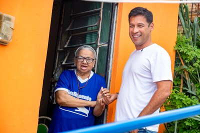 Vice-prefeito e secretário de Infraestrutura, Rodrigo Cunha, acompanha obras do Brota na Grota no Jacintinho