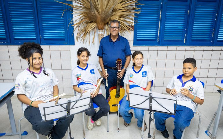 Música que transforma: projeto musical impulsiona ensino na Escola Estadual Laura Dantas
