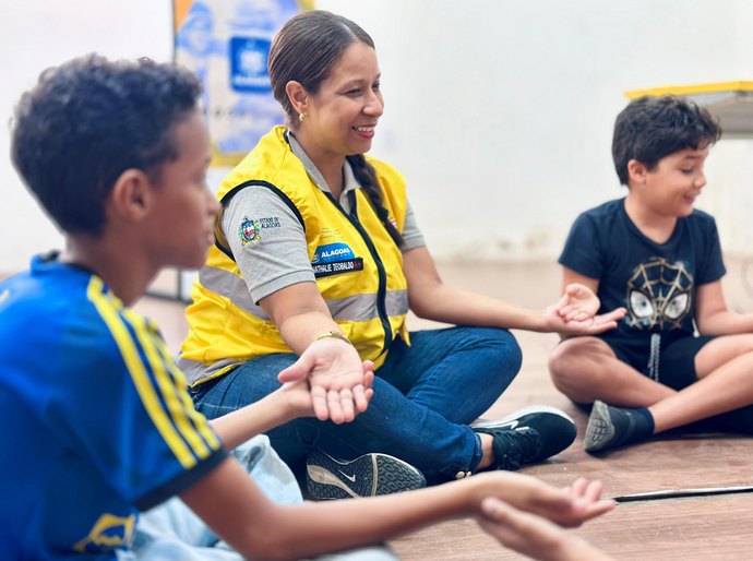 Projeto social da Seprev oferece esporte, cultura e lazer para crianças de 6 a 14 anos