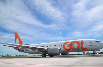 GOL oferece 460 voos diários em novembro, mês em que retoma voos internacionais