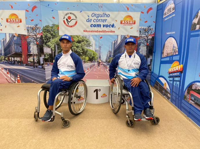 Paratleta alagoano conquista 2° lugar na 96ª Corrida de São Silvestre com cadeira de rodas doada pela Semudh