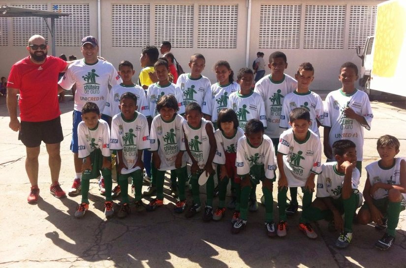 Crianças do Serviço de Convivência participam de campeonato de futebol