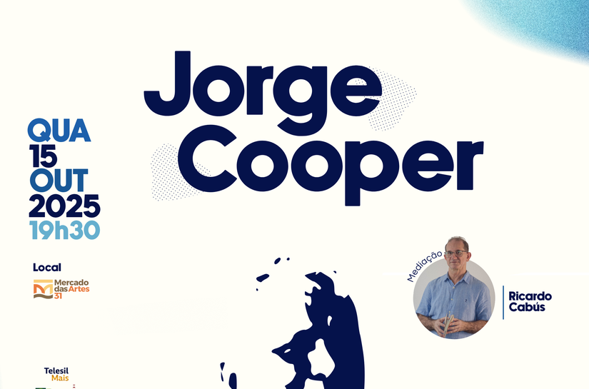 O alagoano Jorge Cooper é o poeta da vez na Roda Lumeeiro de Poesia
