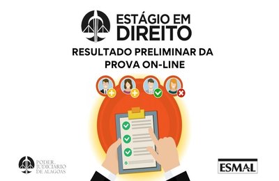 Estágio em Direito: confira resultado preliminar da seleção
