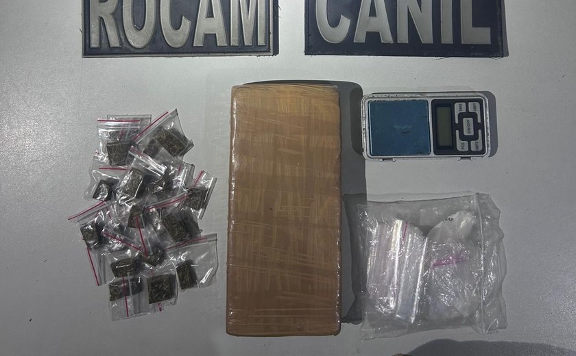 Suspeito de tráfico é preso durante abordagem em Arapiraca