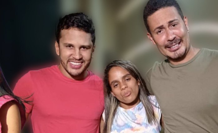 Lucas Guimarães, Vanessa e Carlinhos Maia.