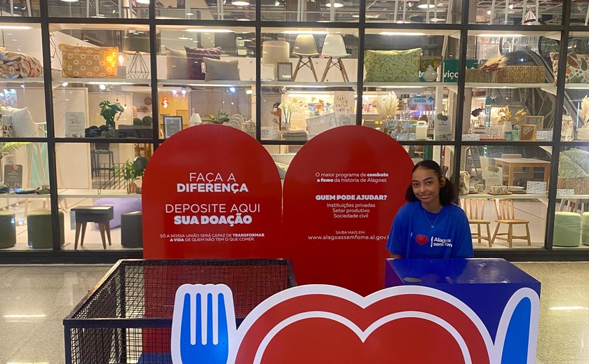Parque Shopping Maceió engaja-se contra a fome em Alagoas