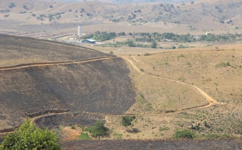 Incêndio consumiu cerca de 150 hectares da Serra dos Frios