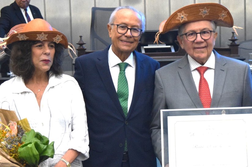 Assembleia concede Títulos de Cidadão Honorário a Renata Magalhães e Ricardo de Carvalho Lima