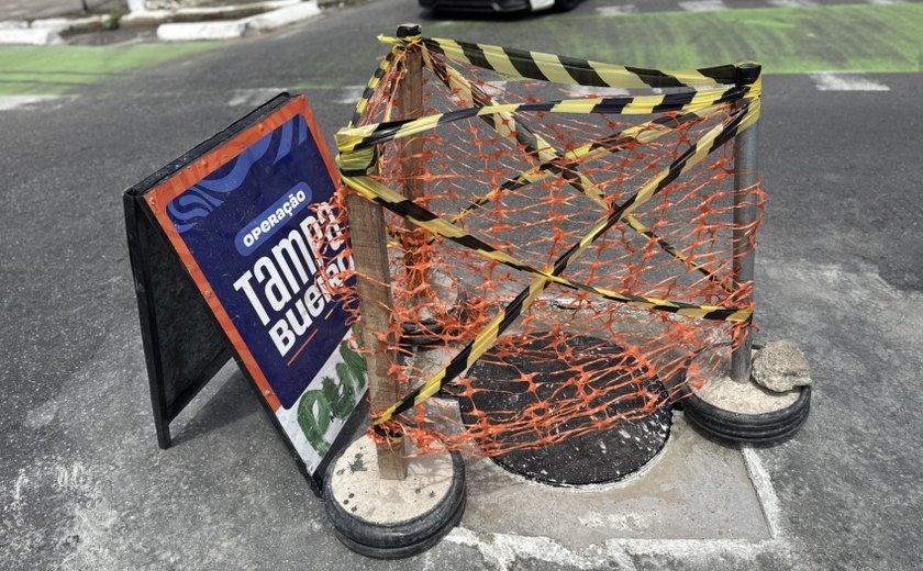 Rua Ariosvaldo Cintra, na Gruta, recebe ações da Operação Tampa Bueiro
