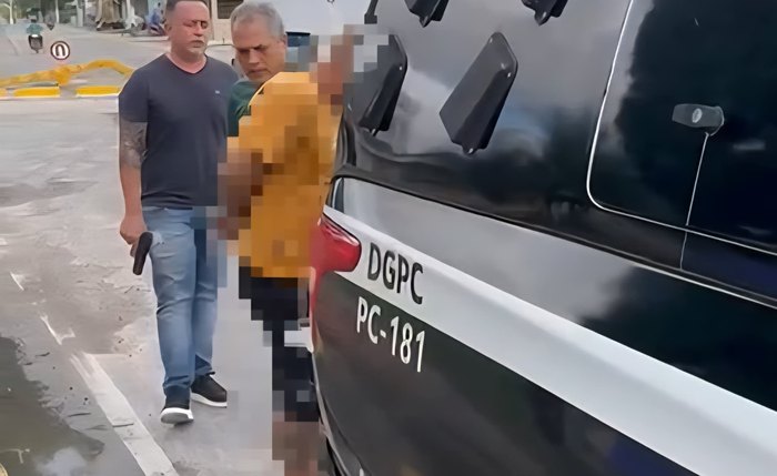 Homem foi preso nesta segunda-feira Homem foi preso nesta segunda-feira
