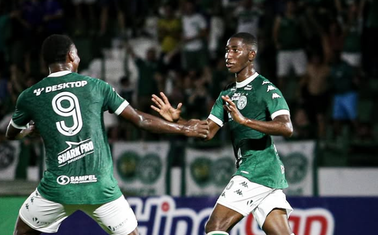 Em noite de golaços, Guarani goleia Água Santa e eleva moral para a disputa do Dérbi